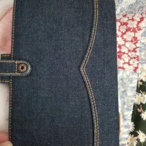 Filofax personal denim